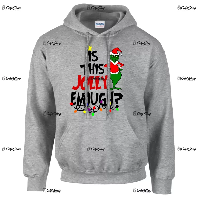 Is this jolly enough? , hanorac cu mesaj
